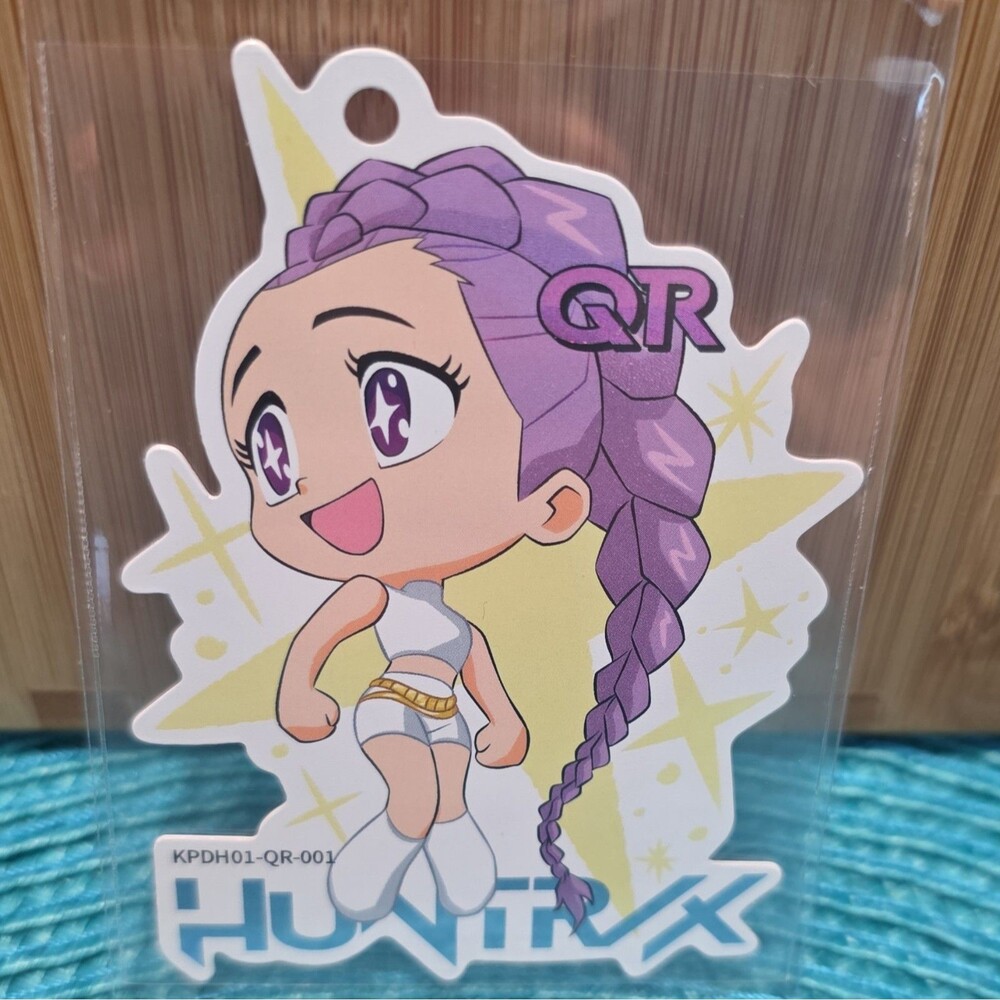 KAYOU Netflix KPop Demon Hunters QR Acrylic Character Keychain KPDH01-QR-001
